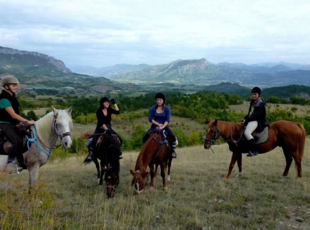 Pbaños a caballo en otoño 
